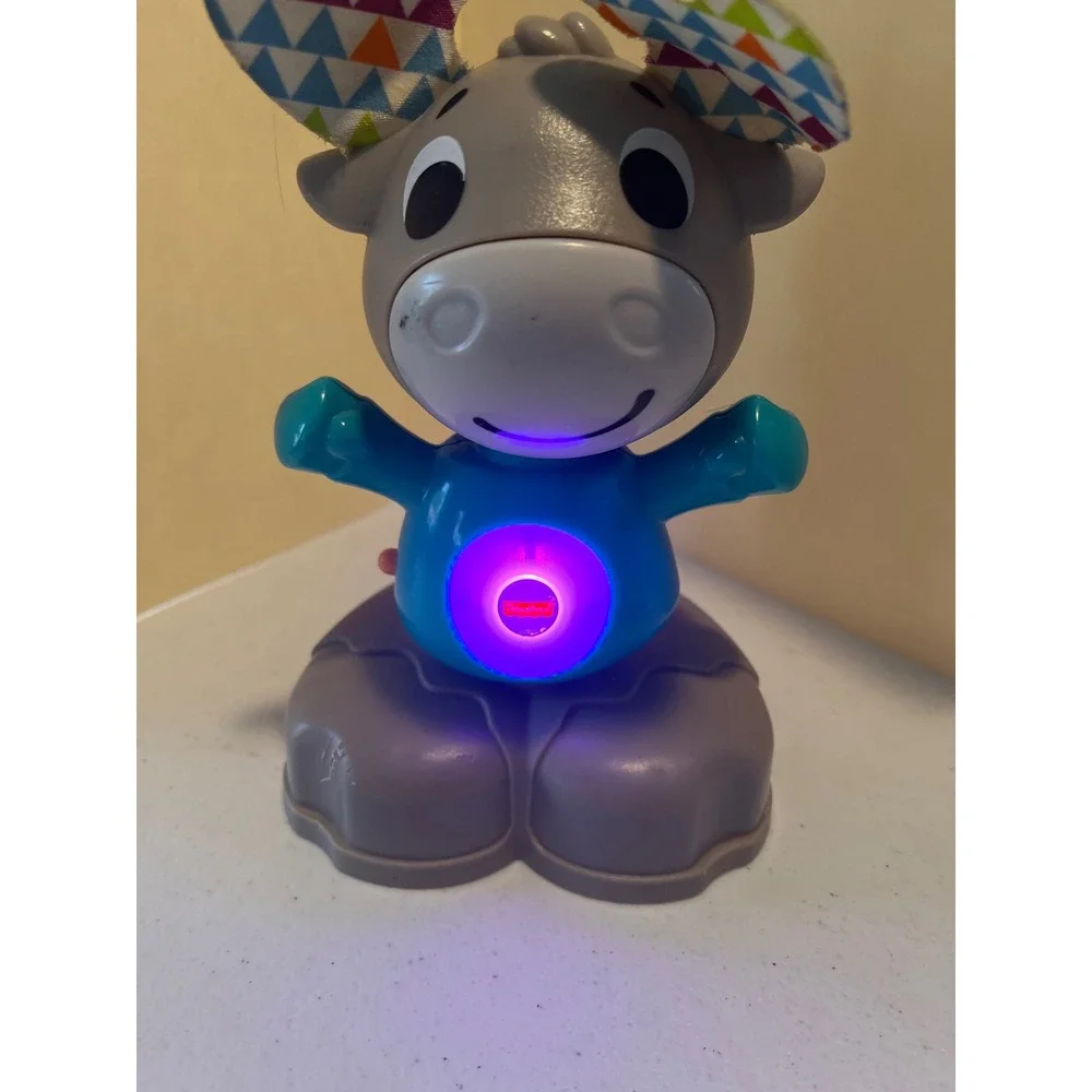 Fisher-Price Linkimals Musical Moose Interactive Toy with Lights and Music GJB06